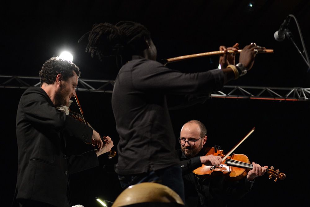 Florent Maviel, Oua-Anou Diarra et Cedric Catrisse